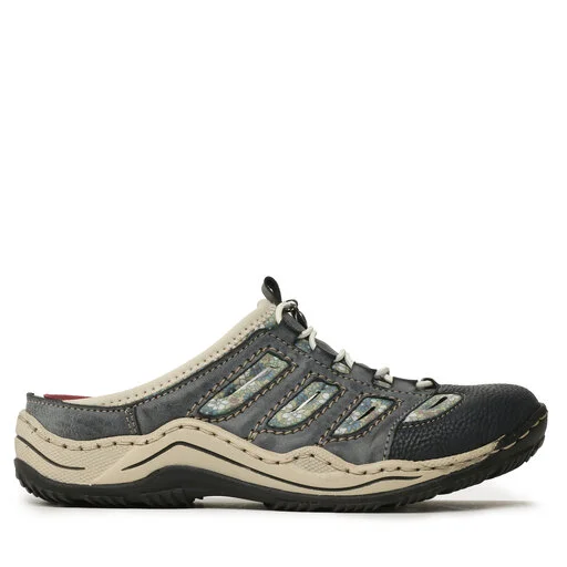 Mules / Sandales De Bain Rieker L0555-16 Blau 2 Mules / Sandales De Bain Rieker L0555-16 Blau – Image 2