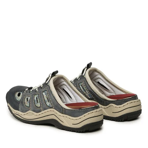 Mules / Sandales De Bain Rieker L0555-16 Blau 3 Mules / Sandales De Bain Rieker L0555-16 Blau – Image 3