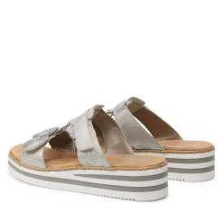 Mules / Sandales De Bain Rieker V02K3-40 Grau 7 Mules / Sandales De Bain Rieker V02K3-40 Grau -Rieker mules sandales de bain rieker v02k3 40 grau 2