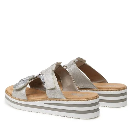 Mules / Sandales De Bain Rieker V02K3-40 Grau 3 Mules / Sandales De Bain Rieker V02K3-40 Grau – Image 3