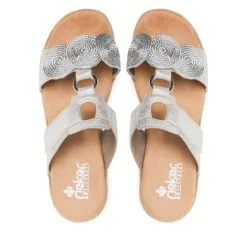 Mules / Sandales De Bain Rieker V02K3-40 Grau 9 Mules / Sandales De Bain Rieker V02K3-40 Grau -Rieker mules sandales de bain rieker v02k3 40 grau 4