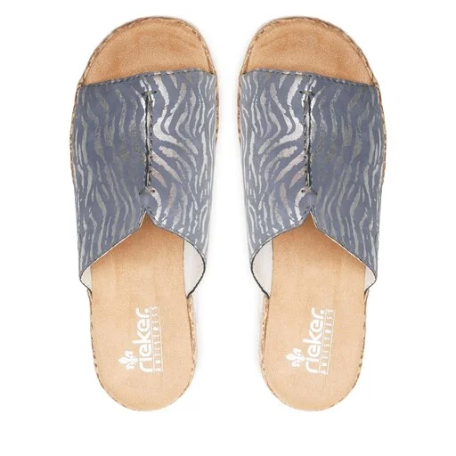 Mules / Sandales De Bain Rieker V23M9-10 Blau 5 Mules / Sandales De Bain Rieker V23M9-10 Blau – Image 5