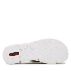 Mules / Sandales De Bain Rieker V23M9-62 Beige -Rieker mules sandales de bain rieker v23m9 62 beige 3