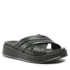 Mules / Sandales De Bain Rieker W0802-00 Schwarz