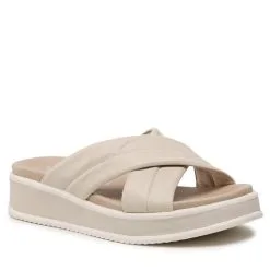 Mules / Sandales De Bain Rieker W0802-80 Beige