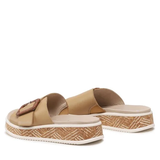 Mules / Sandales De Bain Rieker W0803-60 Beige 3 Mules / Sandales De Bain Rieker W0803-60 Beige – Image 3