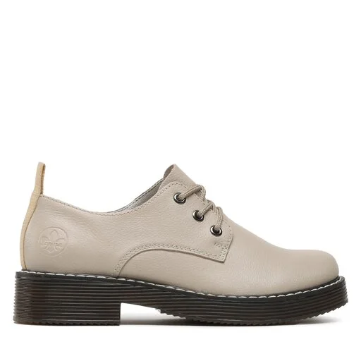 Richelieus & Derbies Rieker 50010-60 Beige 2 Richelieus & Derbies Rieker 50010-60 Beige – Image 2