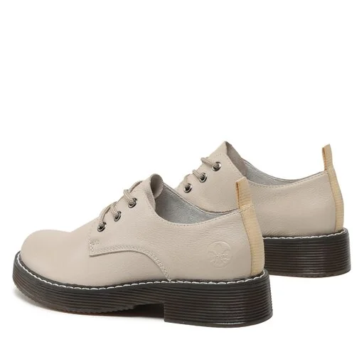 Richelieus & Derbies Rieker 50010-60 Beige 3 Richelieus & Derbies Rieker 50010-60 Beige – Image 3