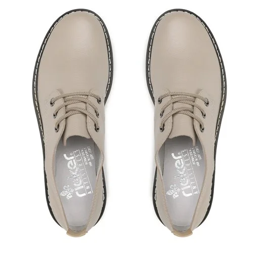 Richelieus & Derbies Rieker 50010-60 Beige 5 Richelieus & Derbies Rieker 50010-60 Beige – Image 5