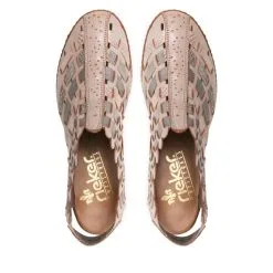Sandales Rieker 46778-64 Beige Kombi 9 Sandales Rieker 46778-64 Beige Kombi -Rieker sandales rieker 46778 64 beige kombi 4