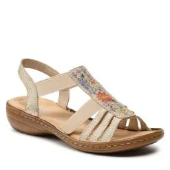 Sandales Rieker 60808-60 Beige