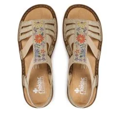Sandales Rieker 60808-60 Beige -Rieker sandales rieker 60808 60 beige 4