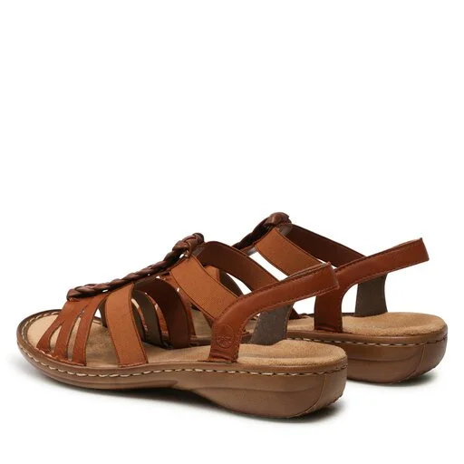 Sandales Rieker 60809-24 Braun 3 Sandales Rieker 60809-24 Braun – Image 3