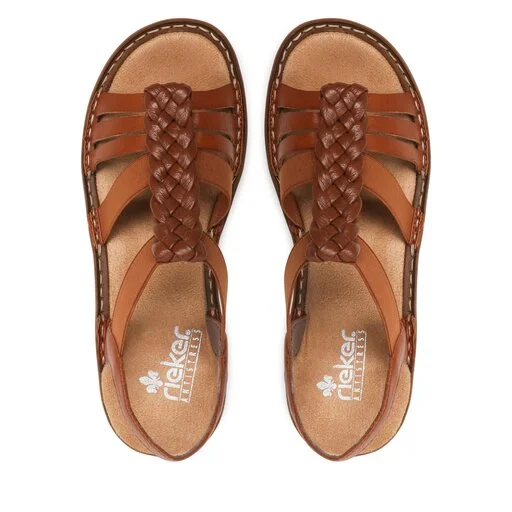 Sandales Rieker 60809-24 Braun 5 Sandales Rieker 60809-24 Braun – Image 5