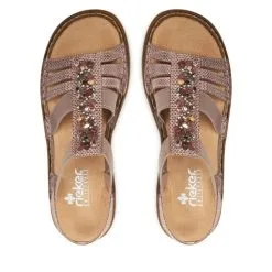 Sandales Rieker 60818-31 Rosa 9 Sandales Rieker 60818-31 Rosa -Rieker sandales rieker 60818 31 rosa 4