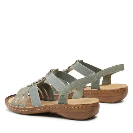 Sandales Rieker 60839-52 Grün 3 Sandales Rieker 60839-52 Grün – Image 3