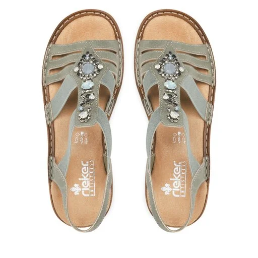Sandales Rieker 60839-52 Grün 5 Sandales Rieker 60839-52 Grün – Image 5