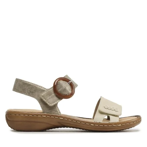 Sandales Rieker 608Z3-60 Beige 2 Sandales Rieker 608Z3-60 Beige – Image 2
