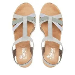 Sandales Rieker 61995-40 Grau Kombi 9 Sandales Rieker 61995-40 Grau Kombi -Rieker sandales rieker 61995 40 grau kombi 4