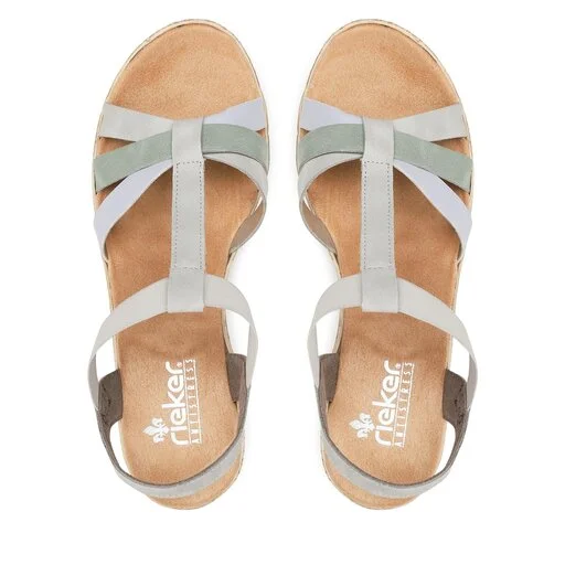 Sandales Rieker 61995-40 Grau Kombi 5 Sandales Rieker 61995-40 Grau Kombi – Image 5