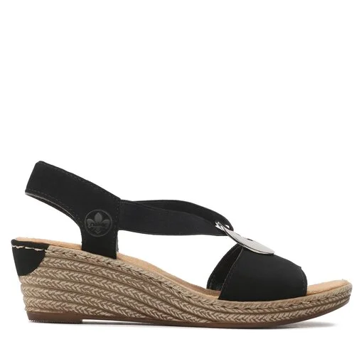 Sandales Rieker 624H6-00 Schwarz 2 Sandales Rieker 624H6-00 Schwarz – Image 2