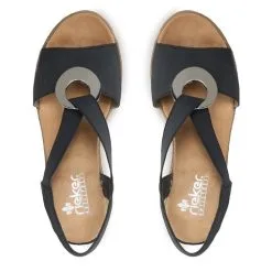 Sandales Rieker 624H6-14 Blau -Rieker sandales rieker 624h6 14 blau 4