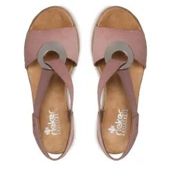 Sandales Rieker 624H6-31 Rosa -Rieker sandales rieker 624h6 31 rosa 4