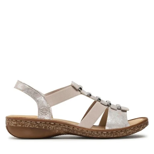 Sandales Rieker 62850-90 Metallic 2 Sandales Rieker 62850-90 Metallic – Image 2