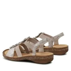 Sandales Rieker 62850-90 Metallic 7 Sandales Rieker 62850-90 Metallic -Rieker sandales rieker 62850 90 metallic 2