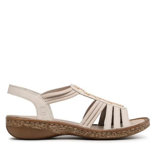 Sandales Rieker 62855-60 Beige 2 Sandales Rieker 62855-60 Beige – Image 2