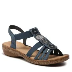 Sandales Rieker 628G9-16 Blau
