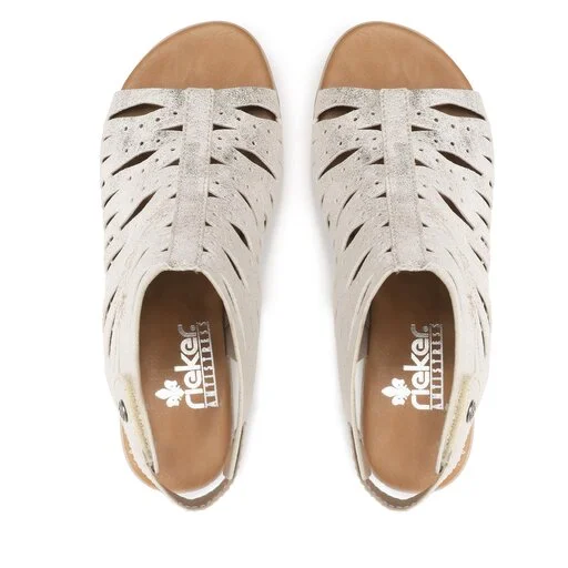 Sandales Rieker 64676-60 Beige 5 Sandales Rieker 64676-60 Beige – Image 5