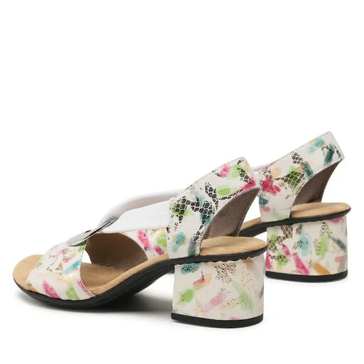 Sandales Rieker 64683-90 Weiss 3 Sandales Rieker 64683-90 Weiss – Image 3