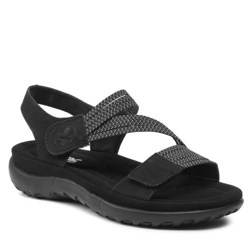Sandales Rieker 64870-00 Schwarz 1 Sandales Rieker 64870-00 Schwarz