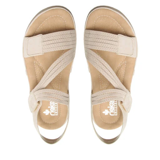 Sandales Rieker 64870-62 Beige 5 Sandales Rieker 64870-62 Beige – Image 5