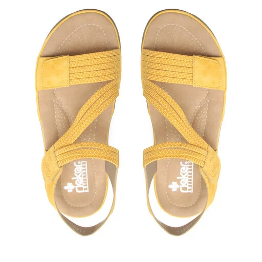 Sandales Rieker 64870-68 Gelb 5 Sandales Rieker 64870-68 Gelb – Image 5