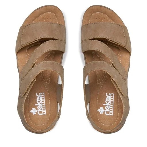 Sandales Rieker 64872-62 Beige 5 Sandales Rieker 64872-62 Beige – Image 5