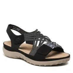 Sandales Rieker 64889-00 Schwarz