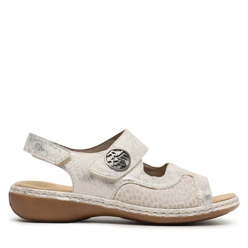 Sandales Rieker 65989-90 Beige 2 Sandales Rieker 65989-90 Beige – Image 2