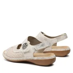 Sandales Rieker 65989-90 Beige 7 Sandales Rieker 65989-90 Beige -Rieker sandales rieker 65989 90 beige 2