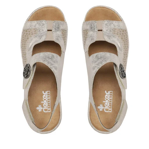 Sandales Rieker 65989-90 Beige 5 Sandales Rieker 65989-90 Beige – Image 5
