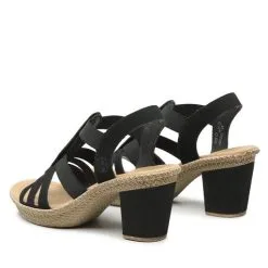 Sandales Rieker 66526-00 Schwarz 7 Sandales Rieker 66526-00 Schwarz -Rieker sandales rieker 66526 00 schwarz 2