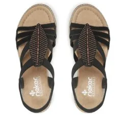 Sandales Rieker 66526-00 Schwarz 9 Sandales Rieker 66526-00 Schwarz -Rieker sandales rieker 66526 00 schwarz 4