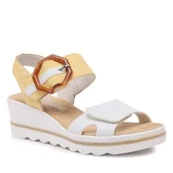 Sandales Rieker 67476-69 Gelb Kombi
