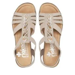 Sandales Rieker 68159-60 Beige -Rieker sandales rieker 68159 60 beige 4