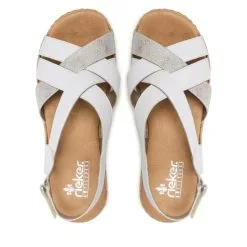 Sandales Rieker V0279-80 Weiss 9 Sandales Rieker V0279-80 Weiss -Rieker sandales rieker v0279 80 weiss 4