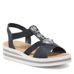 Sandales Rieker V0287-14 Blau