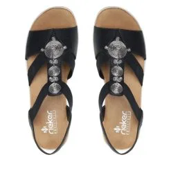 Sandales Rieker V0287-14 Blau 9 Sandales Rieker V0287-14 Blau -Rieker sandales rieker v0287 14 blau 4