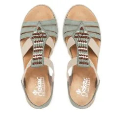 Sandales Rieker V2451-52 Grun 9 Sandales Rieker V2451-52 Grun -Rieker sandales rieker v2451 52 grun 4