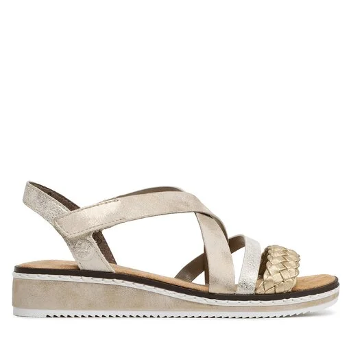 Sandales Rieker V3663-90 Gold 2 Sandales Rieker V3663-90 Gold – Image 2